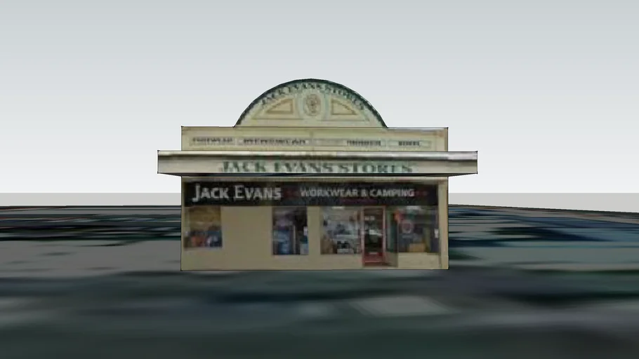 Jack Evans Store Orange NSW 3D Warehouse