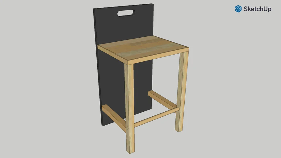 Barstool 3D Warehouse