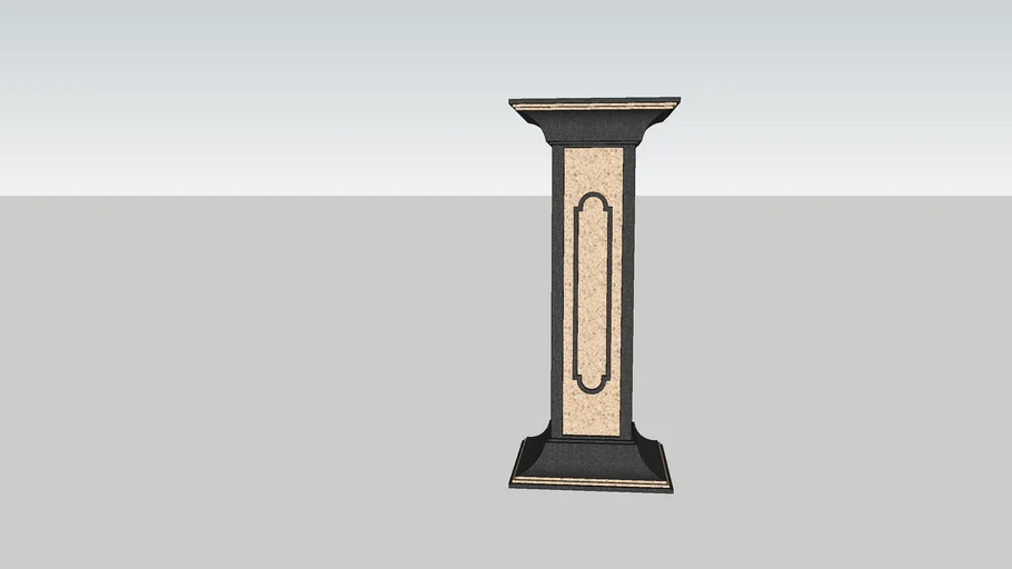 Marble columbn | 3D Warehouse