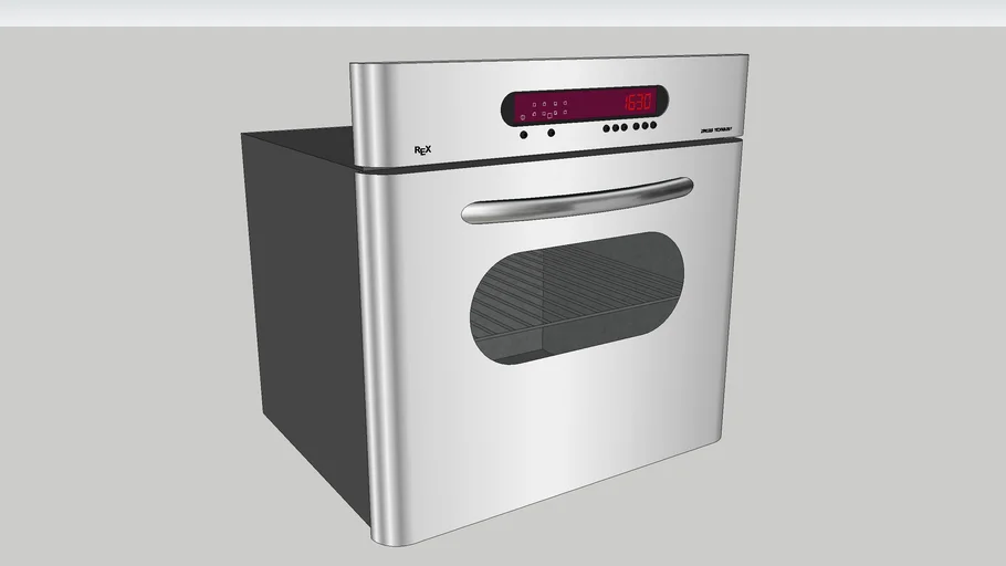 Forno Zanussi REX Oven - - 3D Warehouse