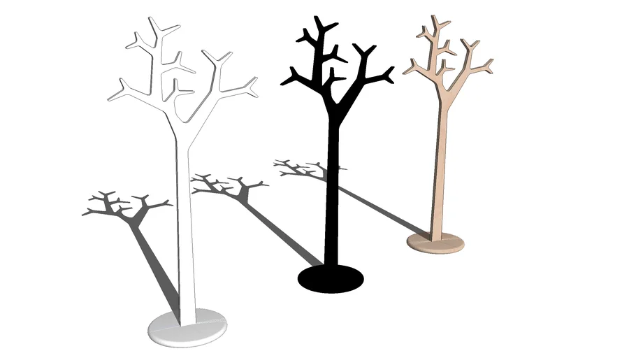 coat+tree 3D Warehouse