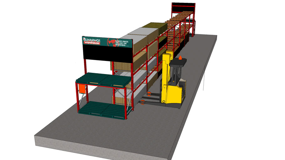 Bunnings Ashfield Aisle 7 3D Warehouse
