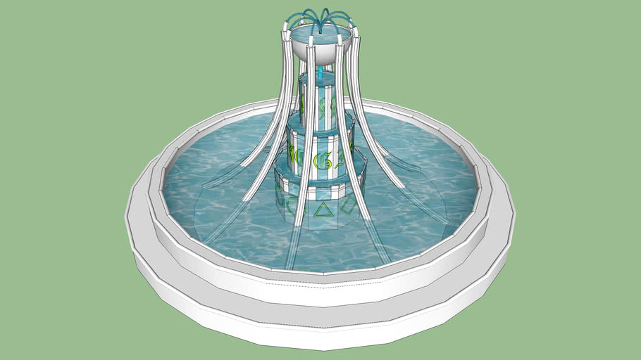 anshu fountain 3D Warehouse