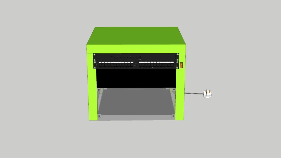 Ikea Lack, 19 inch rack | 3D Warehouse
