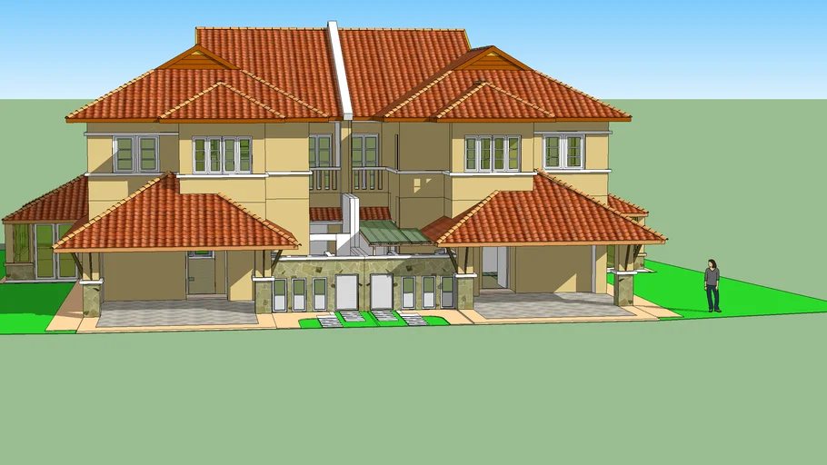 Putrajaya Semi D House 3d Warehouse 5609