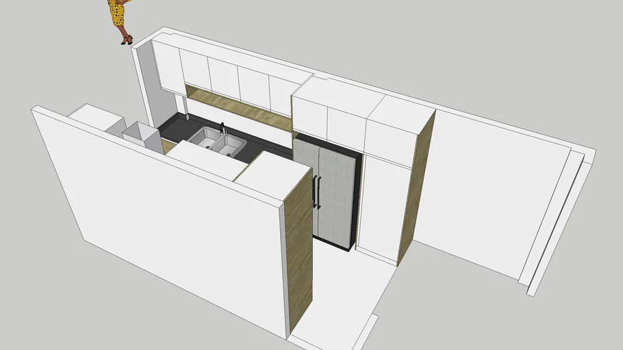 modular kitchen | 3D Warehouse