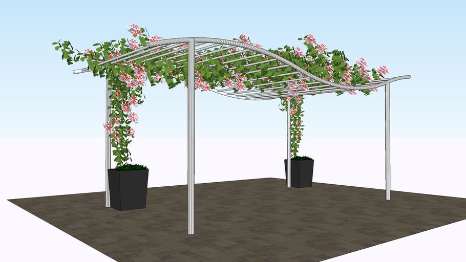 Terrace And Pergola 3d Warehouse In 2022 Pergola Terr - vrogue.co