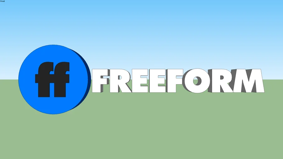 Freeform Logo 2018 | 3D Warehouse