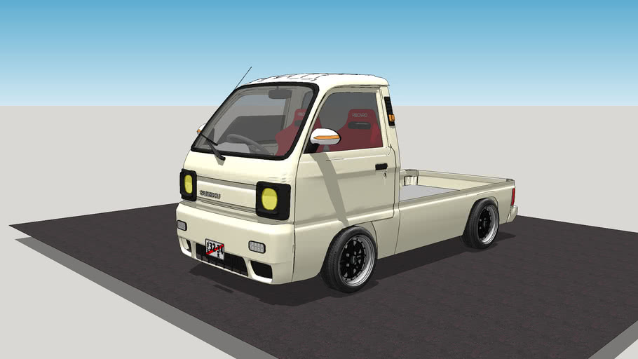 Suzuki Carry 3d Model 