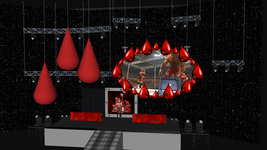 WWE Bad Blood 2004 3D Warehouse