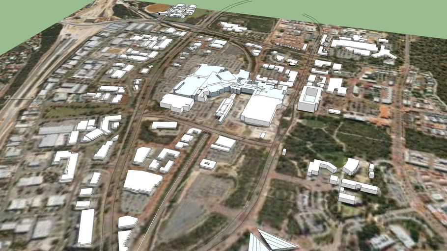 Center of Joondalup, Perth, WA 3D Warehouse