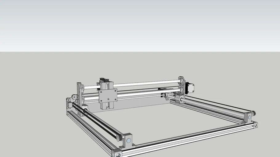 CNC Laser 3D Warehouse