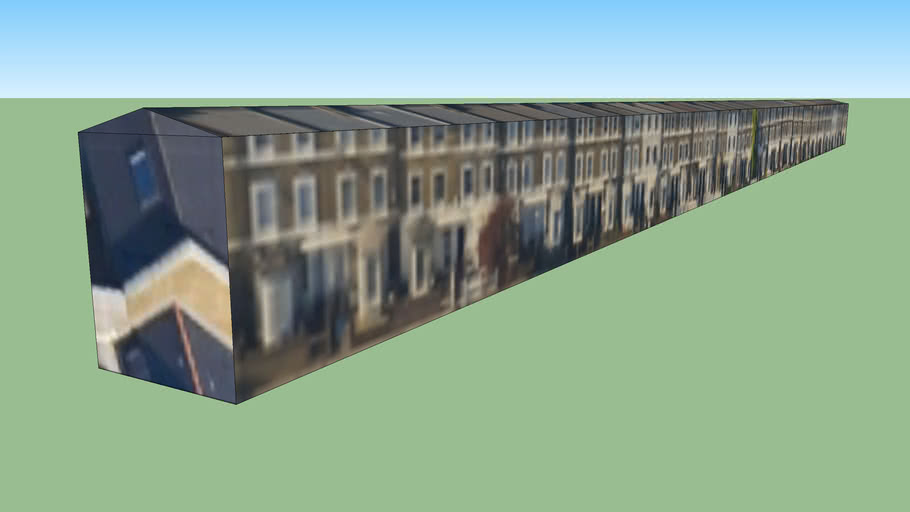 North Branksome Road, Brixton, Greater London, UK 3D Warehouse