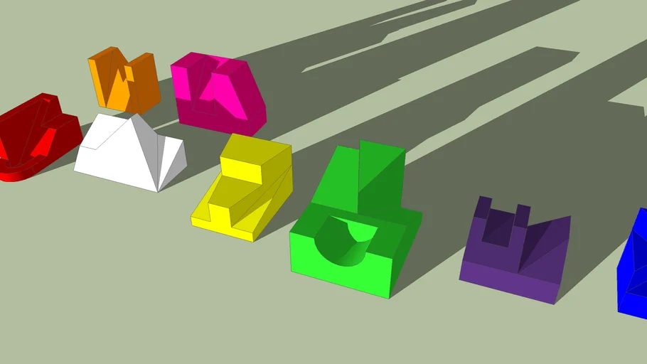 Descriptive Geometry Models | 3D Warehouse