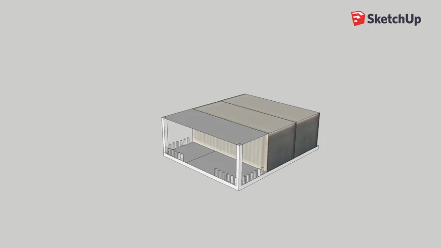 shipping container inlet | 3D Warehouse