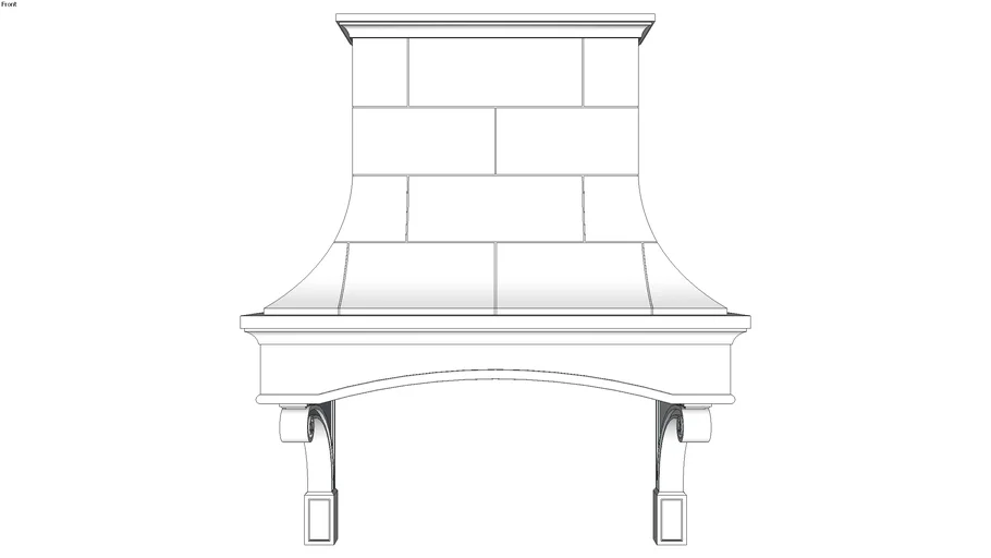 Bentwood Stone Range Hood