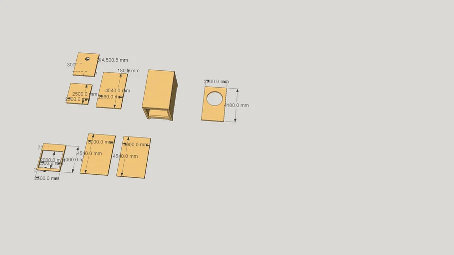 caixa sub | 3D Warehouse