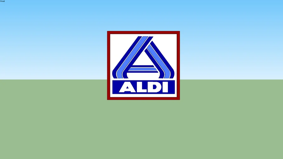 Logo Aldi | 3D Warehouse