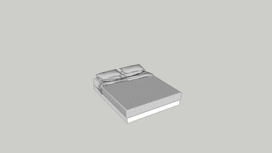 bed 160*200d | 3D Warehouse