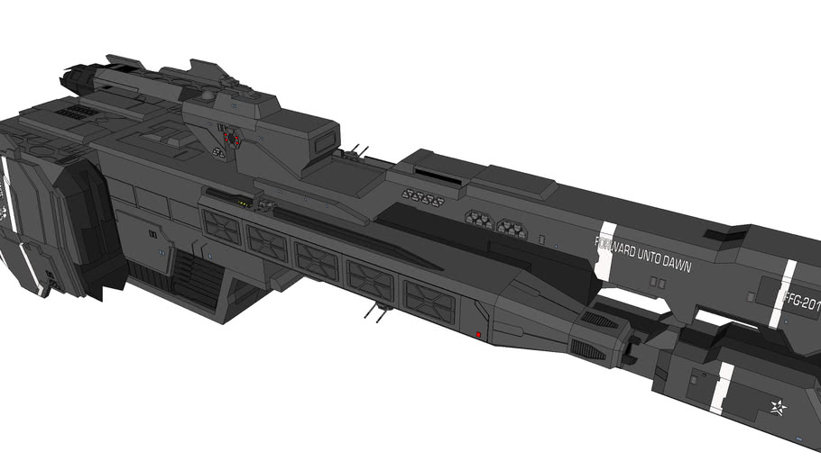 UNSC FRIGATE CLASS CHARON | 3D Warehouse