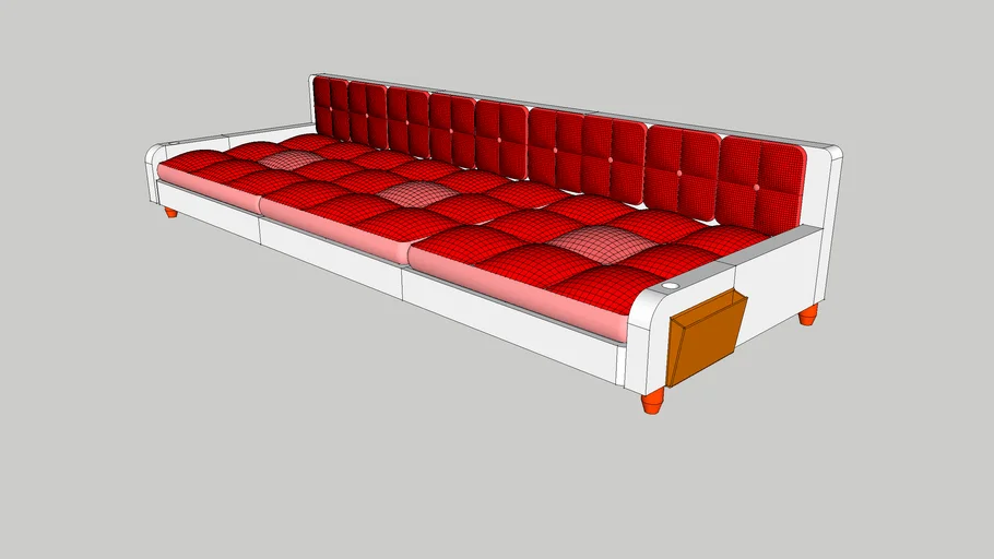 russian sofa bed 3d model