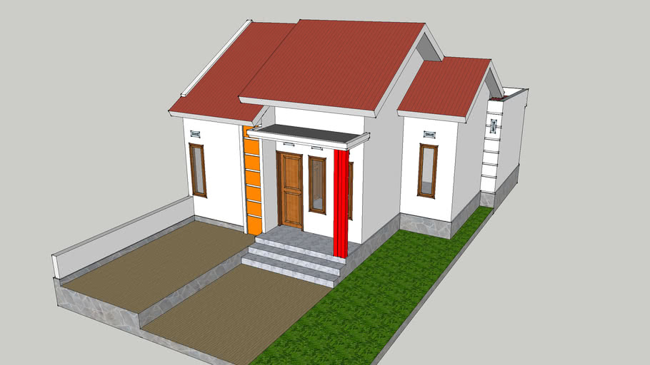 Rumah Tipe 36 | 3D Warehouse