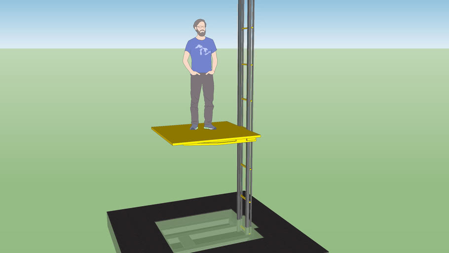 Hydraulic Lift 3d Warehouse 9082