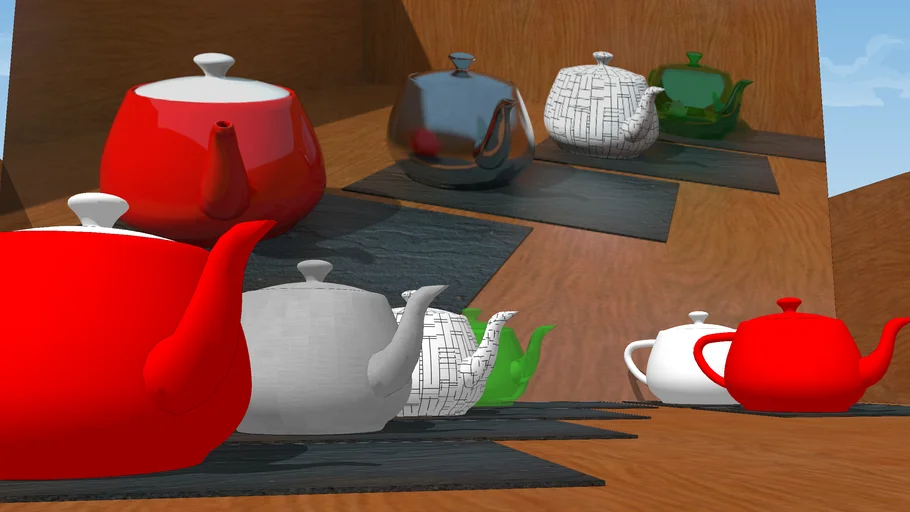 The World's Most Famous Teapot The Utah Teapot. Not this actual