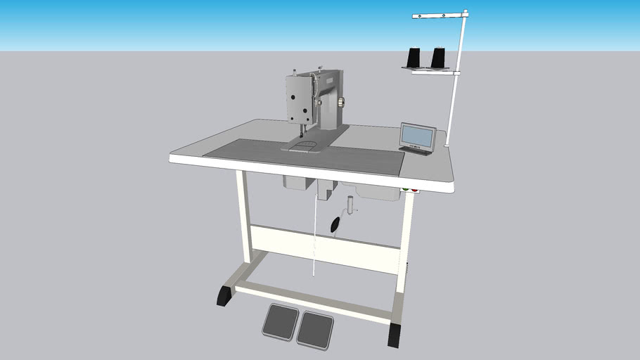 Automatic Sewing Machine 3D Warehouse