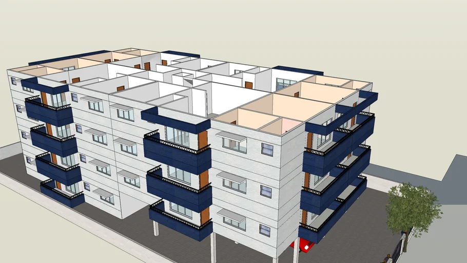 Simple Apartment Model