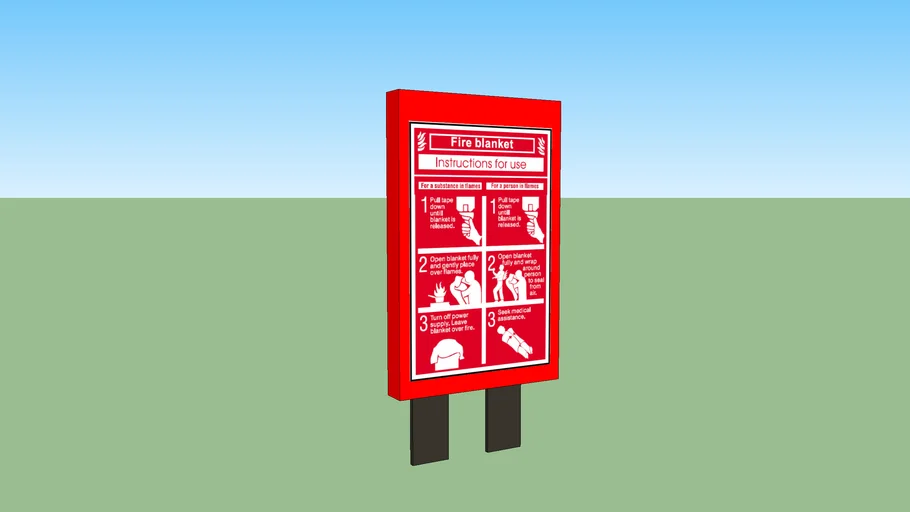 Fire Blanket 3D Warehouse