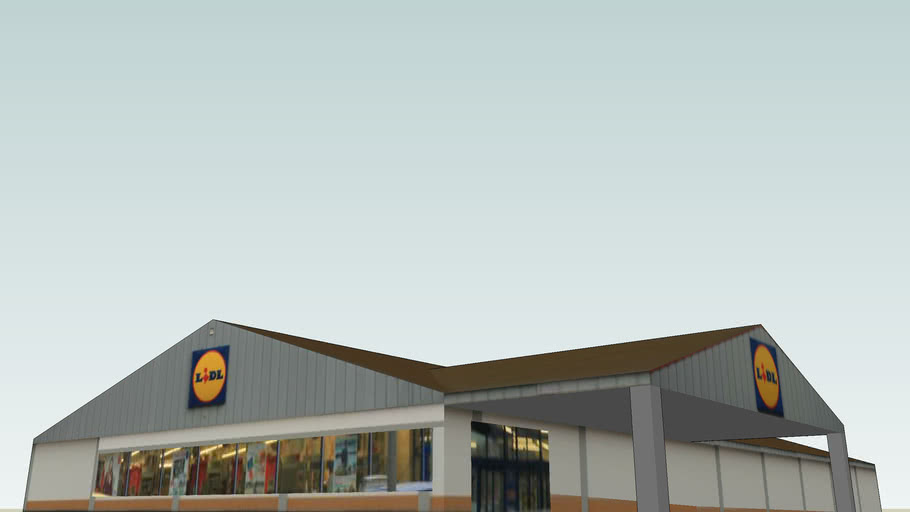 Supermarket LIDL Olsztyn | 3D Warehouse