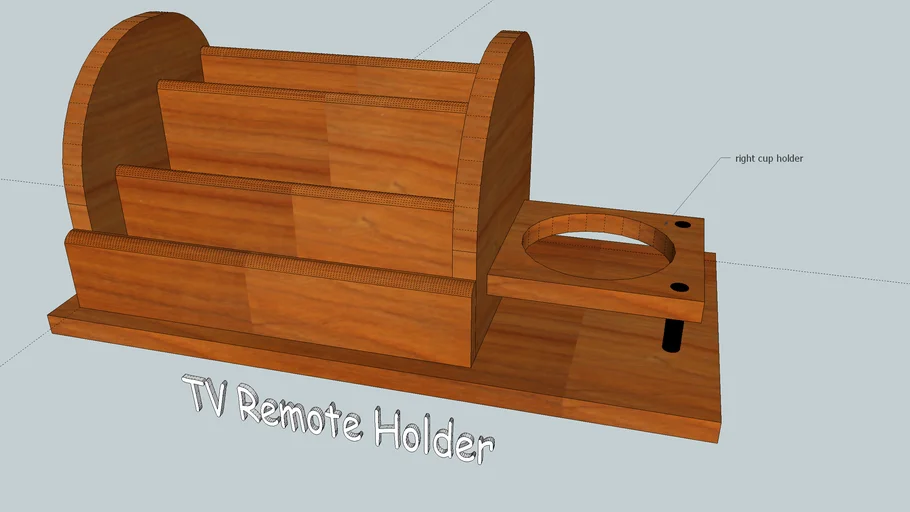 TV remote control holder 3D Warehouse