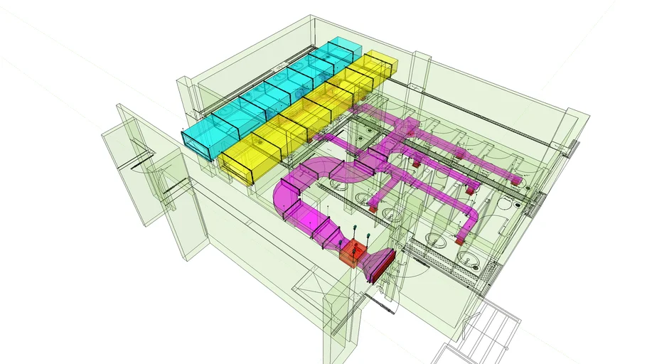 Exhaust Air Duct D01Toilet 1 Rev.1 3D Warehouse