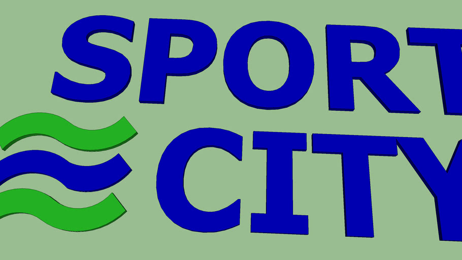 logo de sport city 3D Warehouse