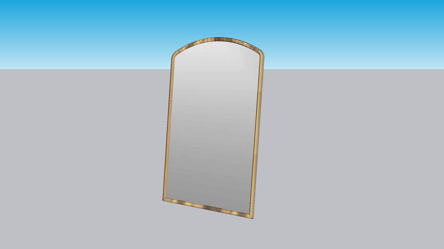 Brookings Leaner Mirror 3D Warehouse