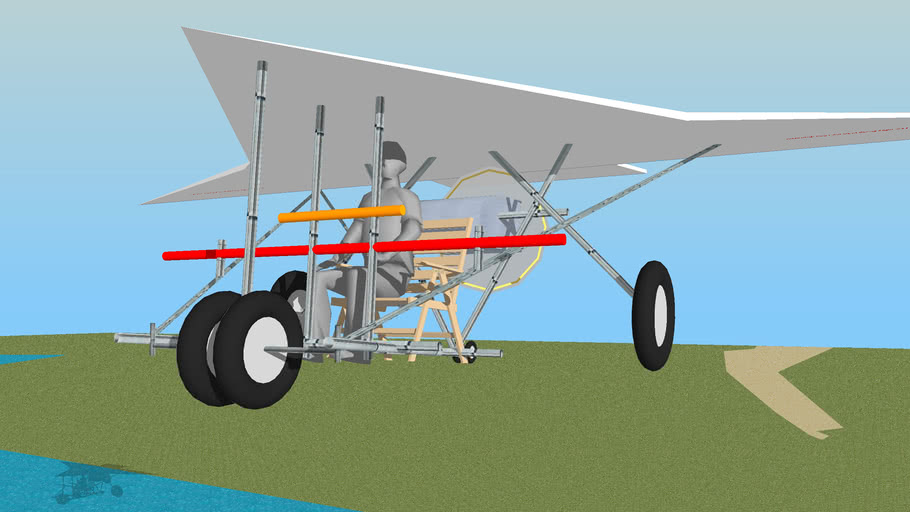 Ultralight Propeller Aircraft 3D Warehouse