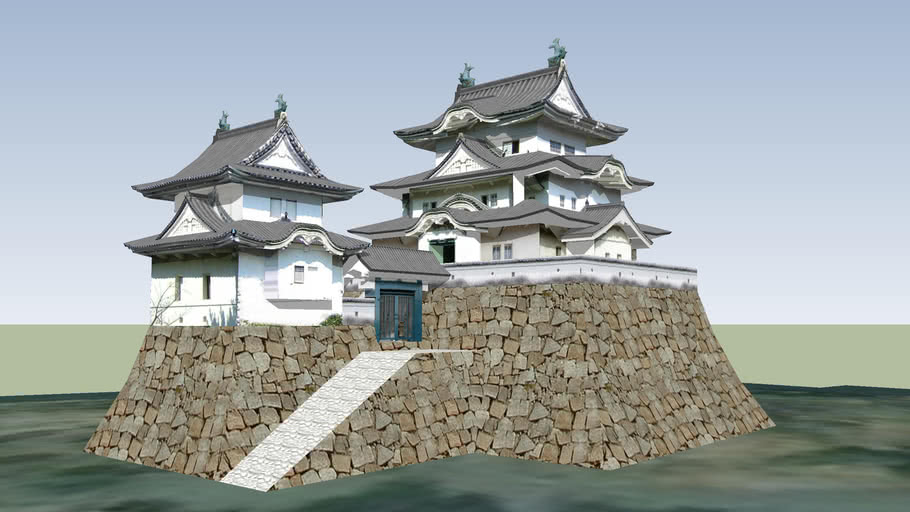 伊賀上野城 3d Warehouse