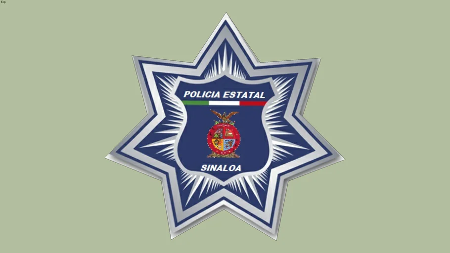 ROTULO DE LA POLICIA DE SINALOA 3D Warehouse