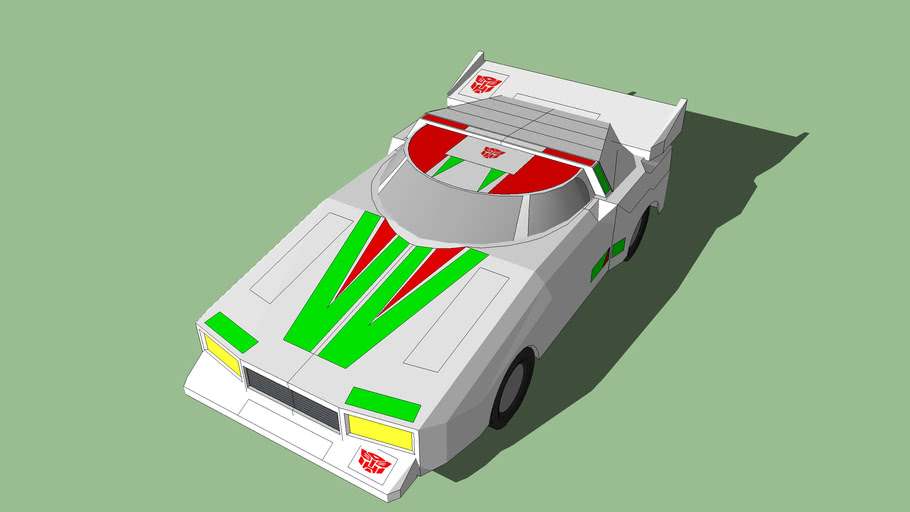 Wheeljack vehicle mode 3D Warehouse