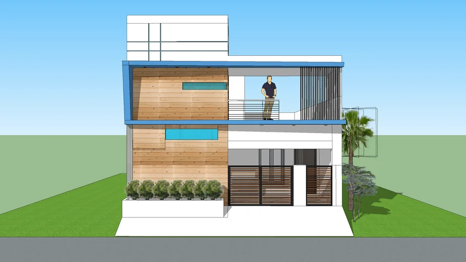 modern villa