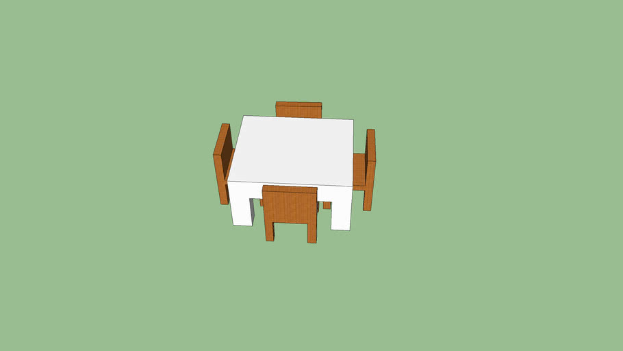 Dining Set | 3D Warehouse