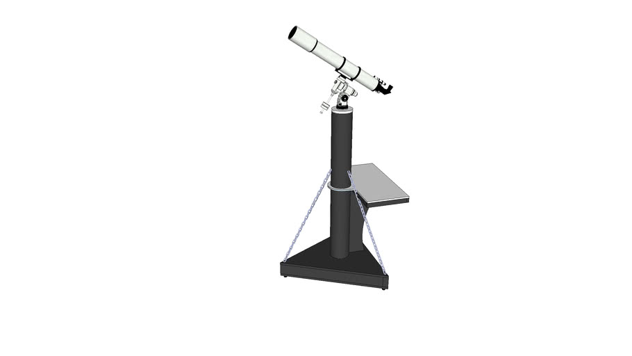 DIY Telescope Pier Mount 3D Warehouse