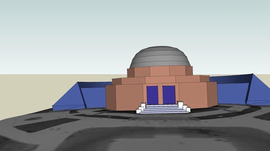 Adler Planetarium and Astronomy Museum, Doane Observatory | 3D Warehouse
