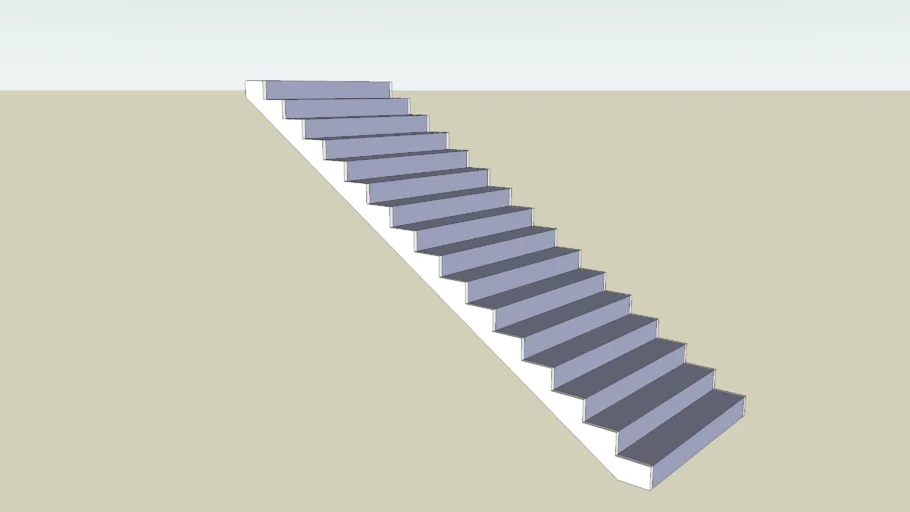 simple stairs | 3D Warehouse