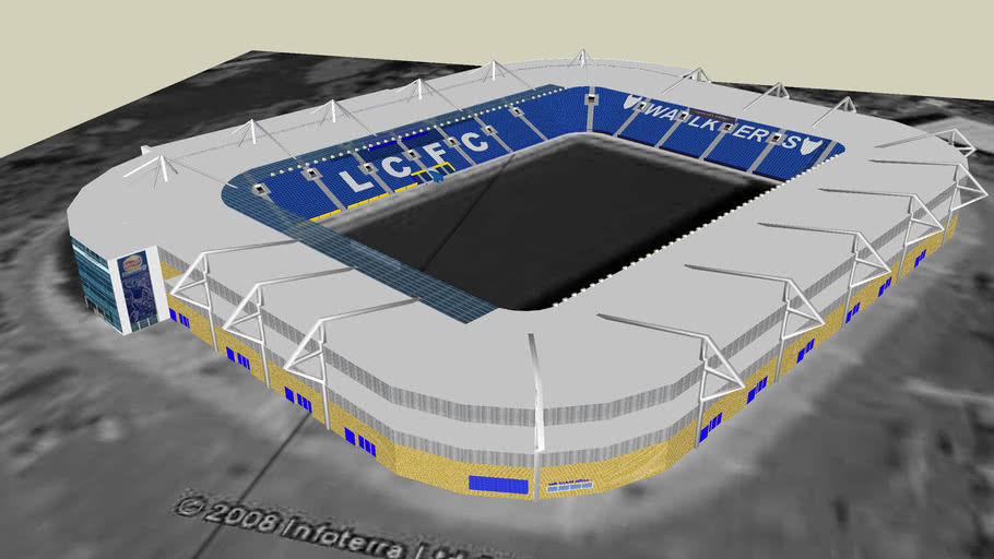 Walkers Stadium, Leicester Finished! 3D Warehouse