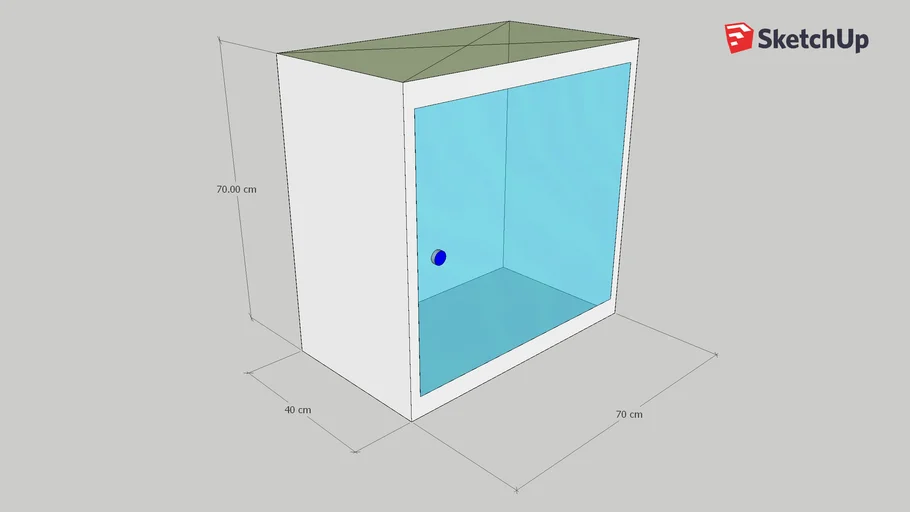 UV box 70x70x40 | 3D Warehouse