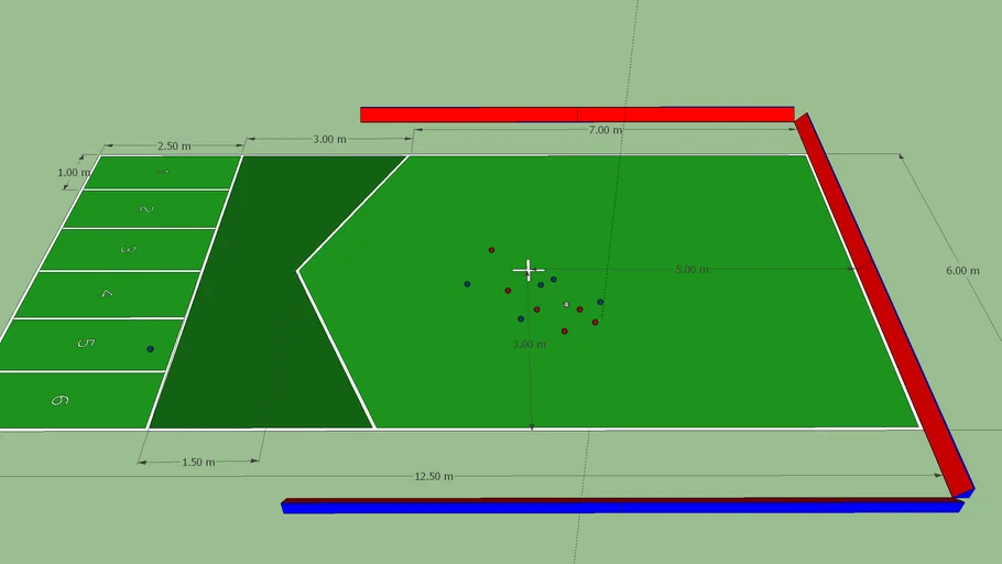 Bocce court 3D Warehouse