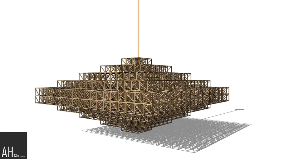 Chandelier Gridlock by Philippe Malouin | 3D Warehouse