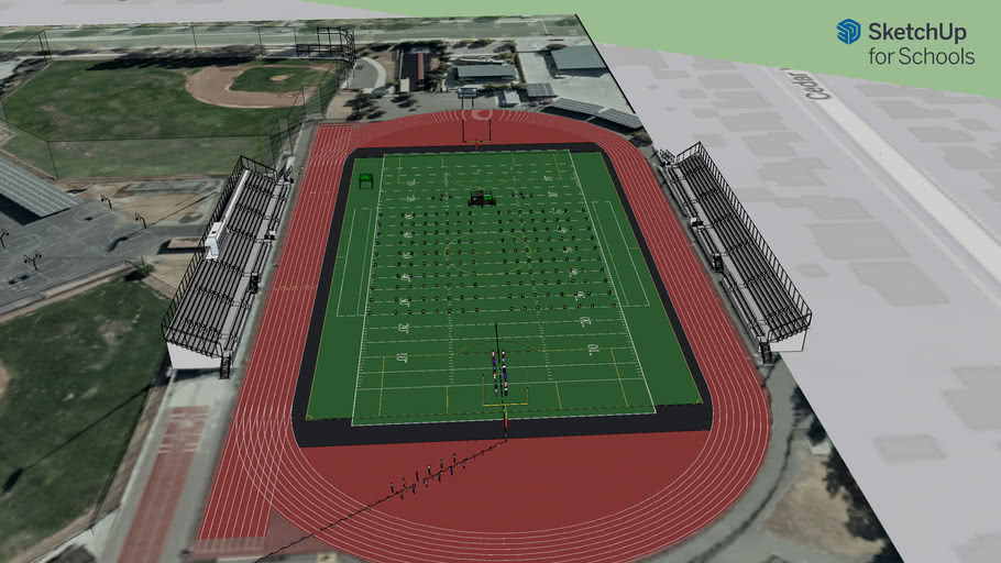 James Lick High School Graduation Floor Plan 3D Warehouse